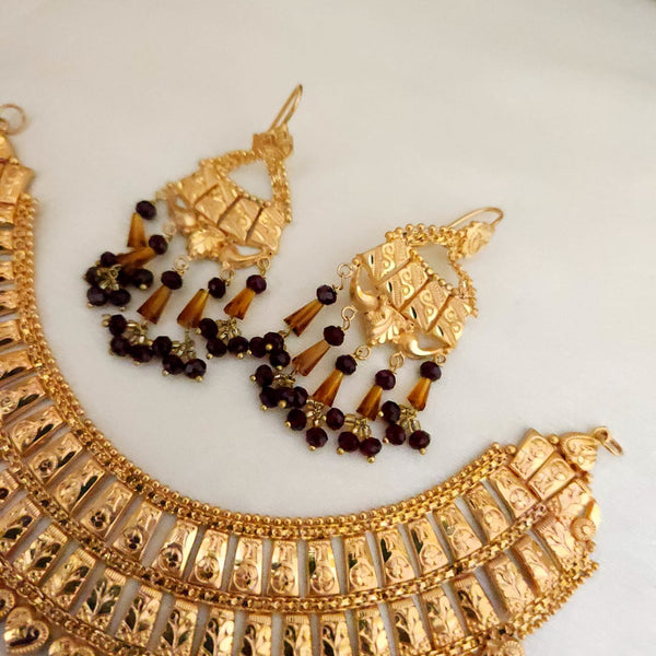 Brilliant Gold Glow Necklace