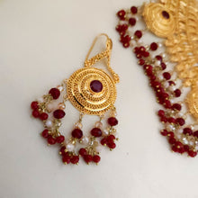 Gilded Gold Charm Bridal Necklace