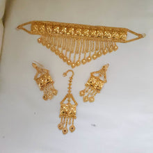 Ornate Gold Adorned Necklace