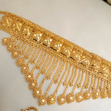 Ornate Gold Adorned Necklace