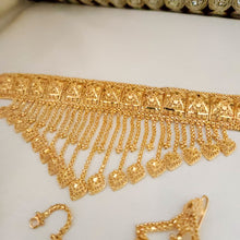 Ornate Gold Adorned Necklace