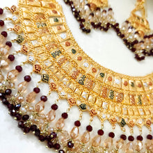 Lustrous Gold Adorned Necklace