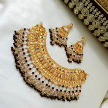 Lustrous Gold Adorned Necklace