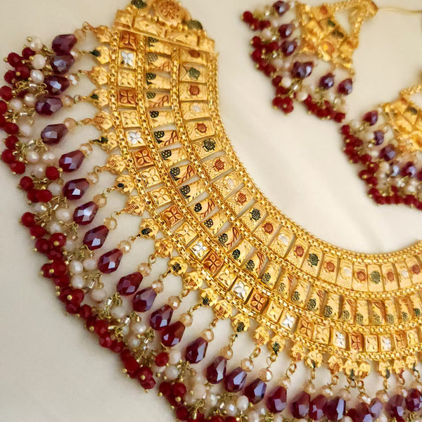 Luminous Gold Elegance Necklace