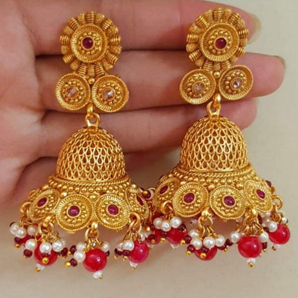 Fashionable Shimmer Rajwari Jhumkay