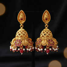 Fashion Glow Rajwadi Jhumkay