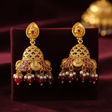 Fashion Glow Rajwadi Jhumkay