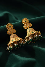 Rajwadi Exquisite Gold Coated Jhumkay
