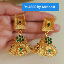 Timeless Golden Rajwari Jhumkay