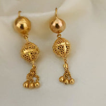 Golden Ball Earrings