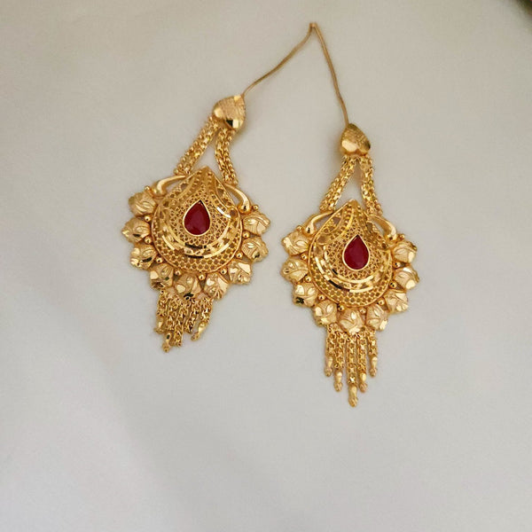 Golden Glow Formal Earrings