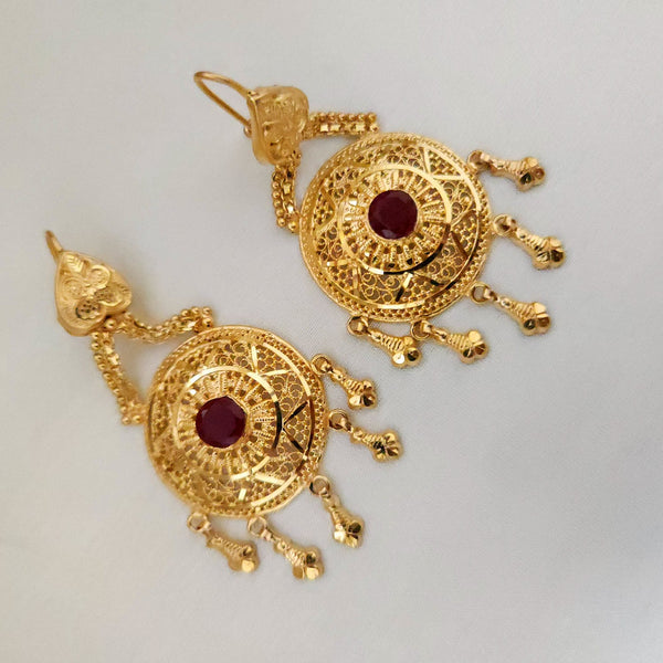 Opulent Gold Earrings