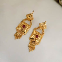 Divine Gold Polish Earrings