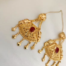 Golden Dazzle Earrings