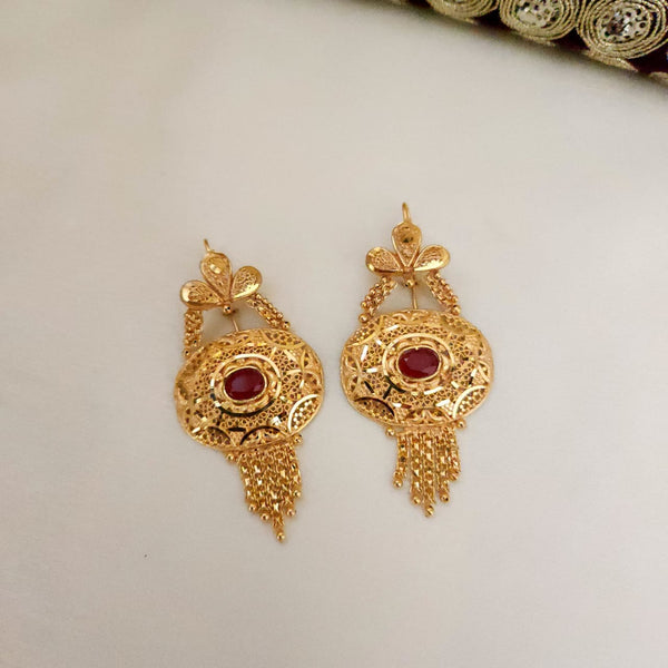 Gilded Earrings For Girls