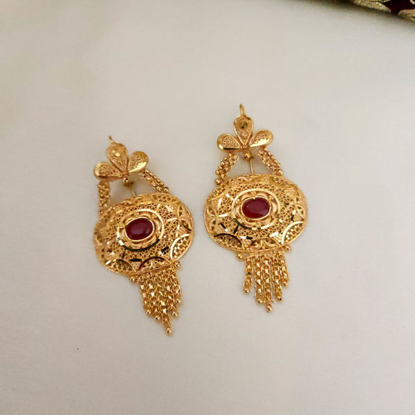 Gilded Earrings For Girls