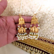 Traditional Golden Jhumkay Earrings