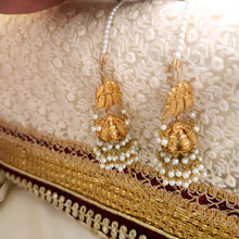 Traditional Golden Jhumkay Earrings