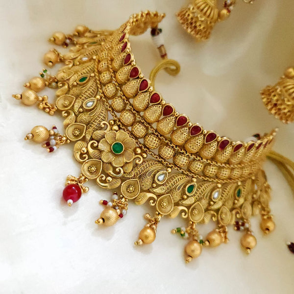 Majestic Heritage Rajwari Bridal Necklace