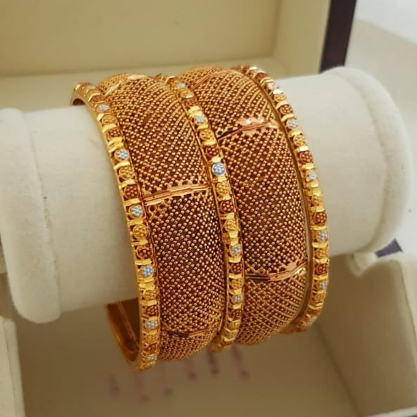 Gold Plated Fashion Bangles/Karay