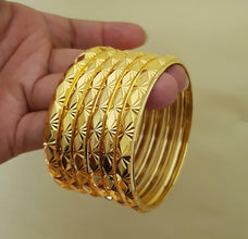 Elegant Gold Plated Bangles for Women