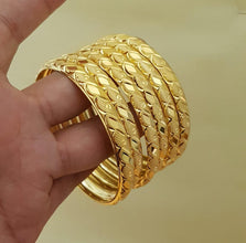 Trendy Women Gold Bangles Set - Asianest Jewelry