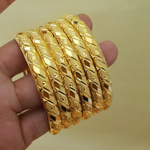 Trendy Women Gold Bangles Set - Asianest Jewelry