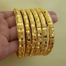 Luxury Custom Gold Look Bangles