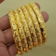 Handcrafted Gold Plated Bangles for Weddings