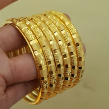 Luxury Custom Gold Look Bangles