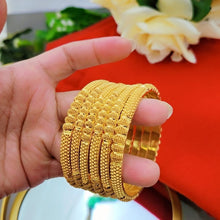 Timeless Gold-Finish Bangles for Women