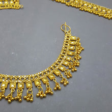 graceful-gold-polished-anklet-for-girls