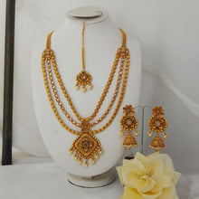 Golden Ball Mala Necklace