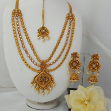 Golden Ball Mala Necklace