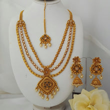 Golden Ball Mala Necklace