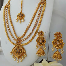 Golden Ball Mala Necklace