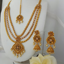 Golden Ball Mala Necklace