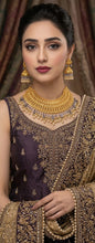 Imperial Splendor Gold-Coated Bridal Necklace Set – Timeless Regal Elegance