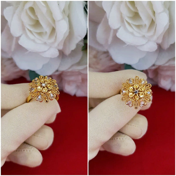 Handcrafted Gold Polish Rings for Women