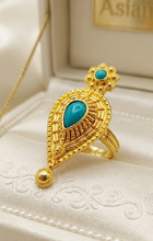 Golden Sparkle Ring | Chic Champ; Timeless Jewelry for Girls
