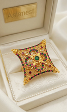 Golden Aura Delight Ring | Chic Champ; Radiant Jewelry for Girls