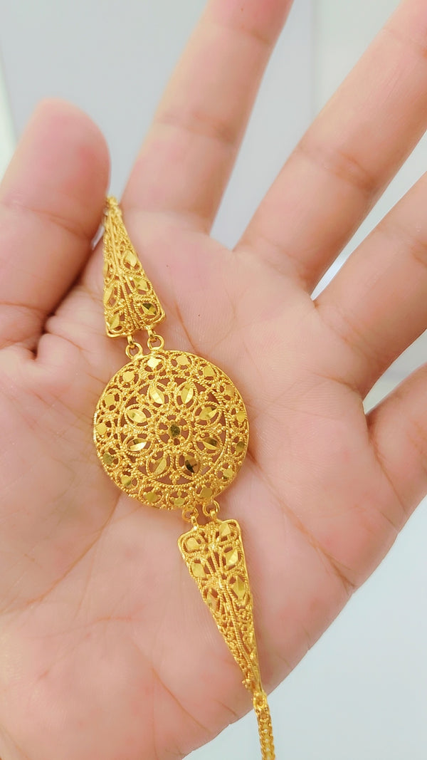 Golden Whisper Luxe Bracelet – Elegant Fashion Jewelry for Women