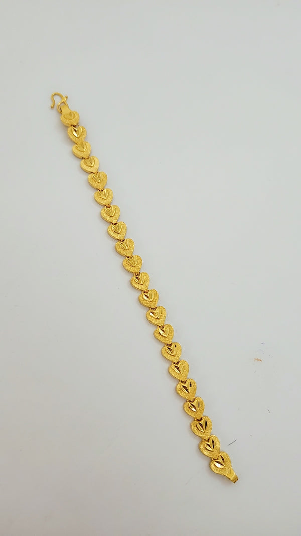 Golden Pearl Glow Bracelet – Elegant Premium Jewelry for Women