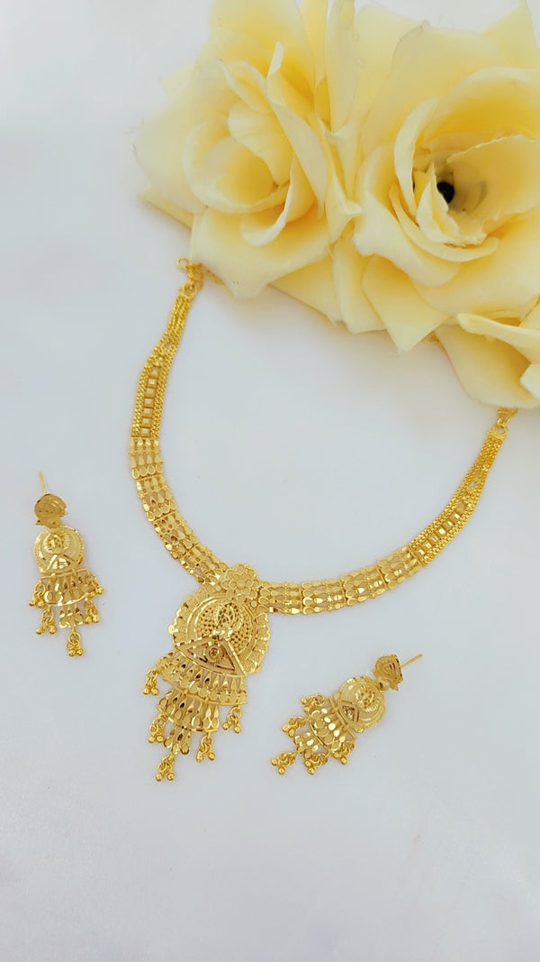 Golden Whisper Gold-Plated Necklace