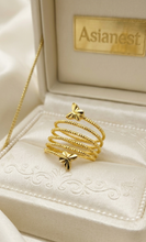 Radiance Bloom Gold Ring | Stylish Gold Polish Jewelry for Girls