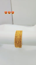Regal Charm Gold Bangles | Timeless Vintage Luxury