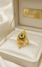 Golden Eclipse Ring | Elegant & Radiant Jewelry for Girls