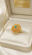 Twinkle Glow Gold Ring | Elegant & Chic Jewelry for Girls