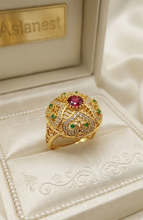 Aurora Shine Gold Plated Ring