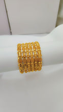 Royal Opulence Gold Bangles | Timeless Vintage Charm
